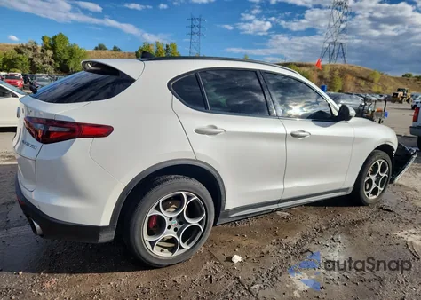 2018 Alfa Romeo Stelvio Ti Sport from USA, damaged, VIN ZASFAKNN5J7B86142
